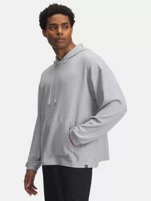Hanorac pentru bărbați UNDER ARMOUR UA RIVAL WAFFLE HOODIE 1383108-011 GRI