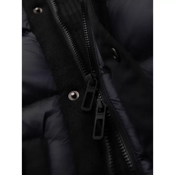  Palton pentru bărbați OMBRE OM-JALJ-0308 NEGRU 