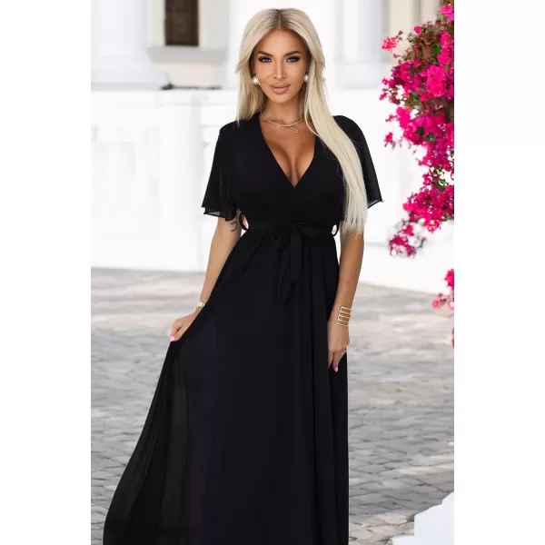  Rochie NUMOCO 545-5 NEGRU 