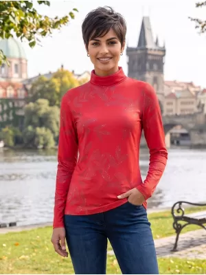 Tricou pentru femei ALTISPORT GERDA ROŞU