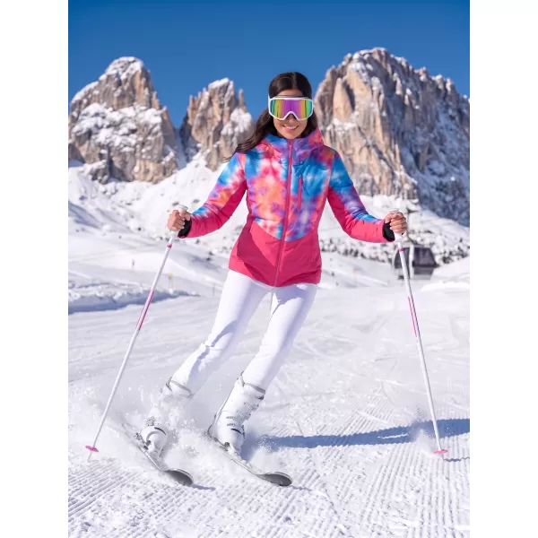  Geaca de iarna dama ALTISPORT GARDIN ROZ 