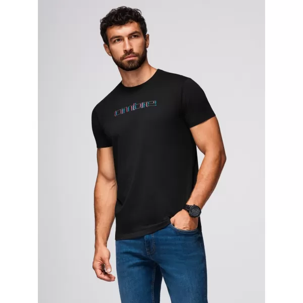  Cămaşă OMBRE OM-TSPT-0248 NEGRU 