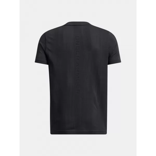  Tricou băieți UNDER ARMOUR VANISH SEAMLESS SS 1388130-001 NEGRU 
