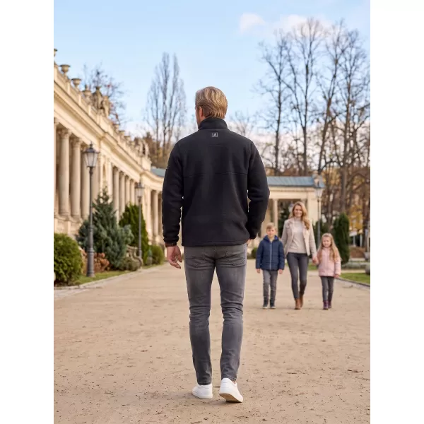  Hanorac pentru bărbați ALTISPORT OMAL NEGRU 