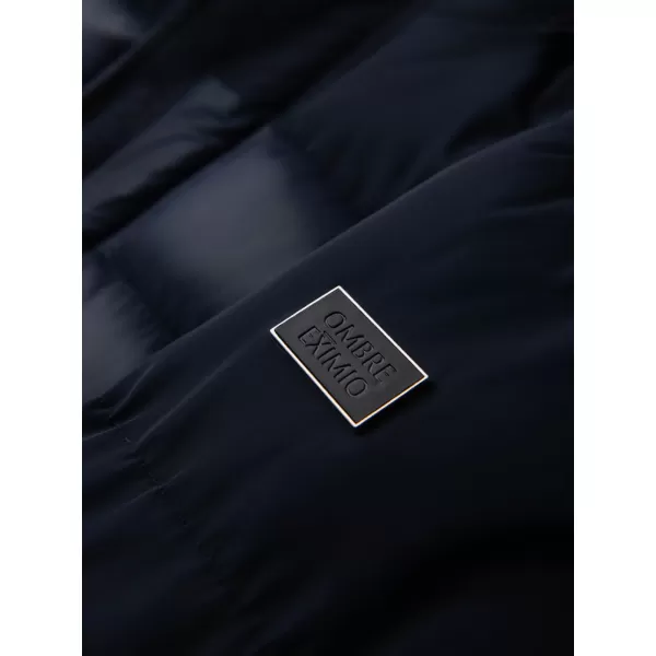  Sacou OMBRE OM-JALJ-0266 ALBASTRU MARIN 