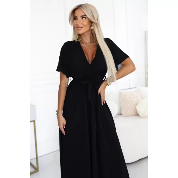  Rochie NUMOCO 545-5 NEGRU 