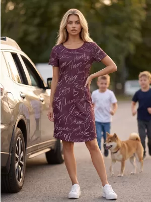 Tricou premium extins pentru femei ALTISPORT VOJ/ALW084SAT02 MINEREU