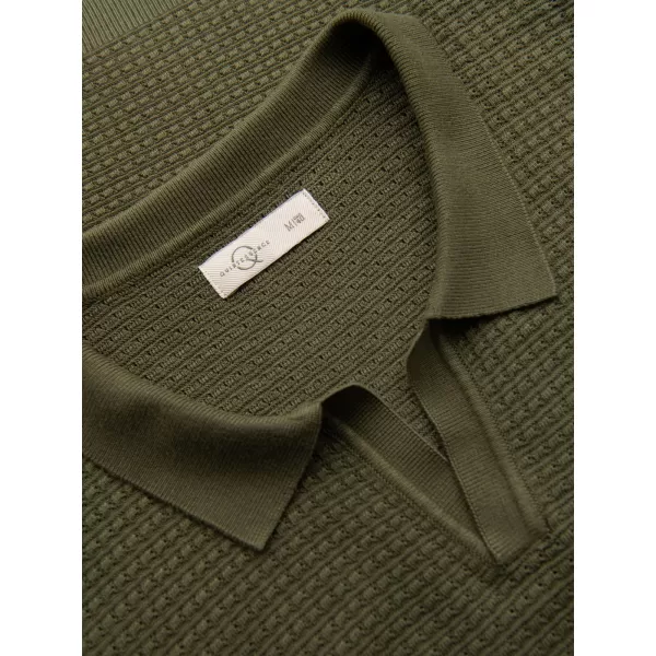  Tricou pentru bărbați OMBRE OM-POSS-0157 MĂSLIN 