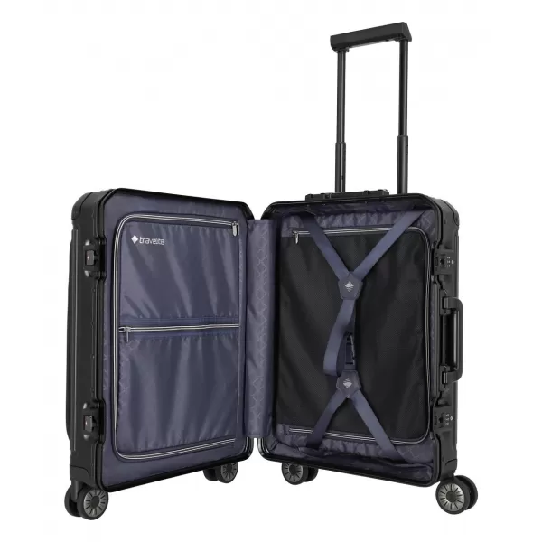  Valiză TRAVELITE NEXT 4W S FRONT POCKET NEGRU 