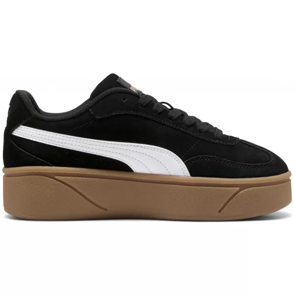  Doamne PUMA CLUB II ERA PLATFORM SD WNS 40260901 PUMA BLACK/PUMA WHITE 
