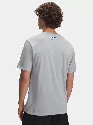 Tricou pentru bărbați UNDER ARMOUR UA CAMO CHEST STRIPE SS 1376830-011 GRI