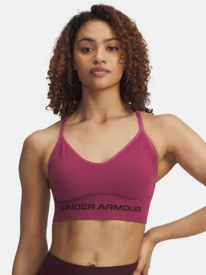 Sutien de damă UNDER ARMOUR VANISH SEAMLESS LOW BRA 1384417-659 ROŞU