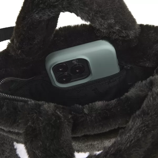 Geanta pentru doamne PUMA UP FAUX FUR MINI SHOPPER BAG 09171301 PUMA NEGRU 