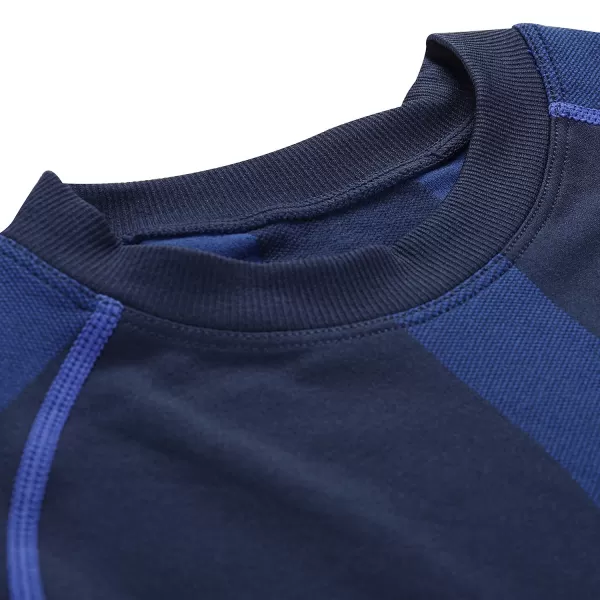  Lenjerie termică pentru copii ALPINE PRO AMBOSO ALBASTRU 