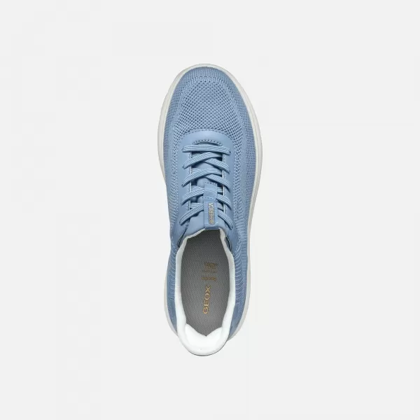  Adidași de damă GEOX SPHERICA PLUS ALBASTRU DESCHIS 