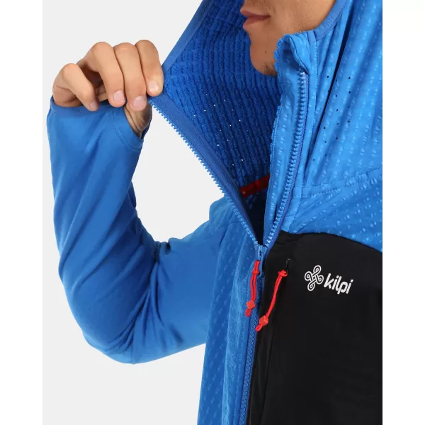  Hanorac pentru bărbați din fleece KILPI FRENI-M ZM0203KI ALBASTRU 