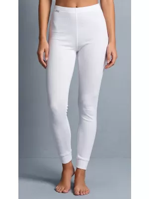 Pantaloni termici de dama ALTISPORT GRIZELDA ALB