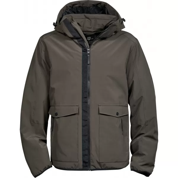  Jachetă pentru bărbați TEE JAYS | TJ 9604 MĂSLINE ÎNCHISE 