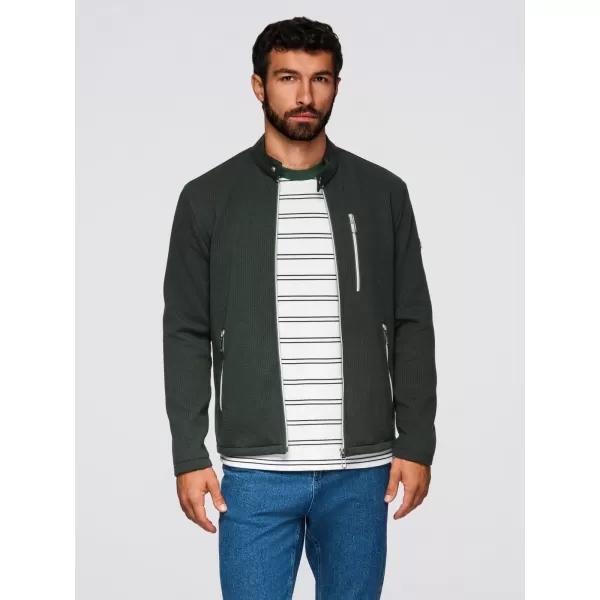  Sacou OMBRE OM-JANP-0229 VERDE ÎNCHIS 