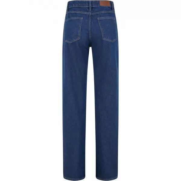  Blugi URBAN CLASSICS TB7193 BLUE DEEP BLUE SPĂLATĂ 