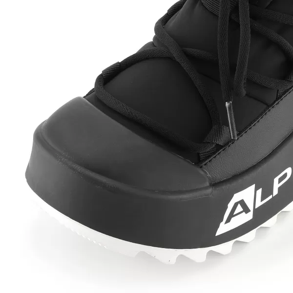  Cizme pentru femei ALPINE PRO PRIBA NEGRU 