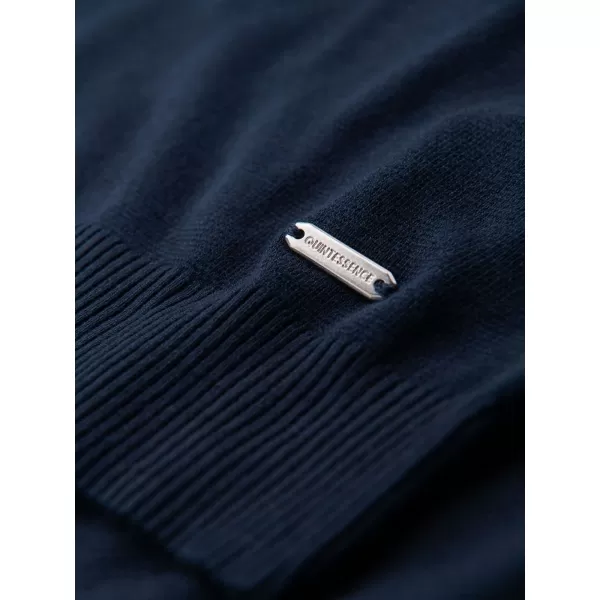  Tricou pentru bărbați OMBRE OM-POSS-0159 ALBASTRU MARIN 