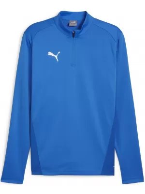 Cămaşă PUMA TEAMGOAL TRAINING 1/4 ZIP TO 658629_02 LIMONADĂ ALBASTRĂ ELECTRICĂ/ALB/ECHIPĂ REGALĂ