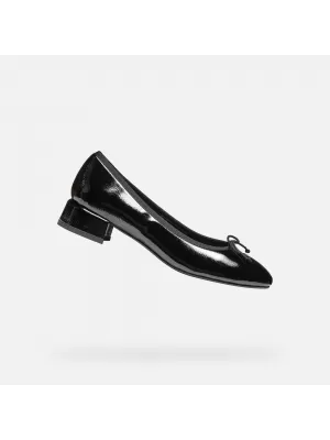 Pantofi de dama cu toc GEOX FLORETIA NEGRU