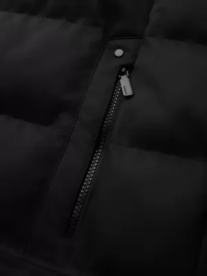 Palton pentru bărbați OMBRE OM-JALJ-0264 NEGRU