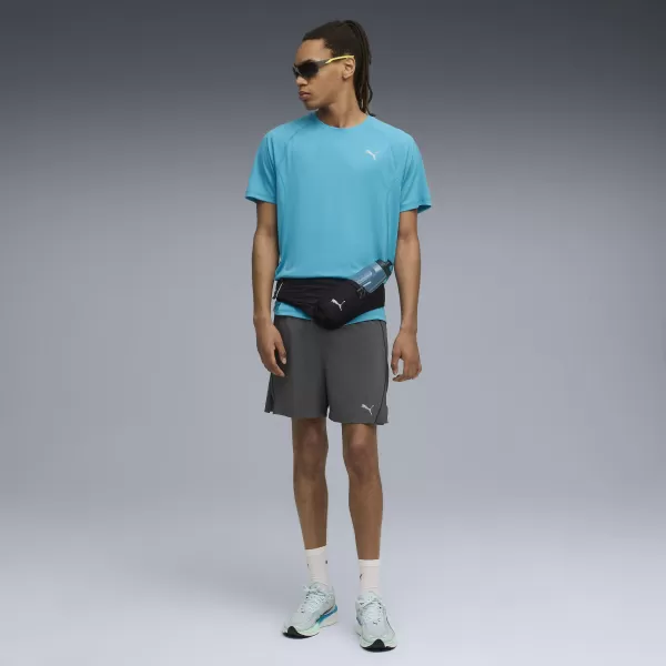  Cămaşă PUMA M RUN VELOCITY TEE (POLY) 52660018 VITEZĂ ALBASTRĂ 