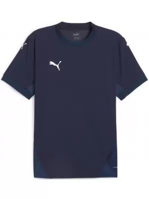 Jersey pentru bărbați PUMA TEAMFINAL JERSEY 70573706 PUMA NAVY/ALB/ALBASTRU PERSAN