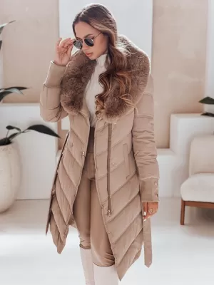 Geacă pentru doamne DSTREET TY5077 CARAMEL