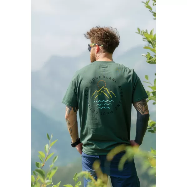  Cămaşă NORDBLANC RUMBLE NBSMT8160 VERDE ÎNCHIS 