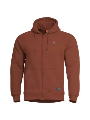 Hanorac PENTAGON PHAETON HOOD ZIP SWEATER K09021 ROȘU MARO