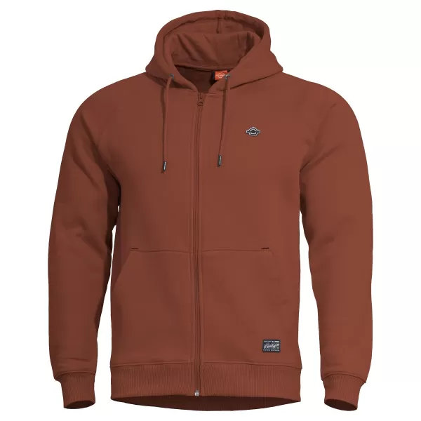  Hanorac PENTAGON PHAETON HOOD ZIP SWEATER K09021 ROȘU MARO 