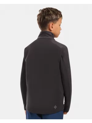 Hanorac fleece pentru copii KILPI GLAMER-J ZJ0203KI NEGRU