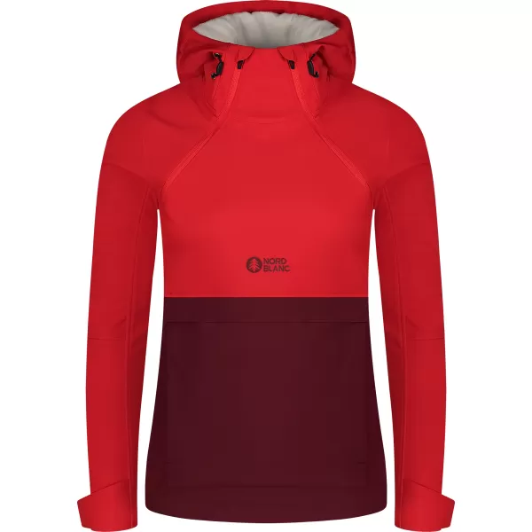  Anorac softshell pentru femei NORDBLANC NBWSL8275 ROŞU 