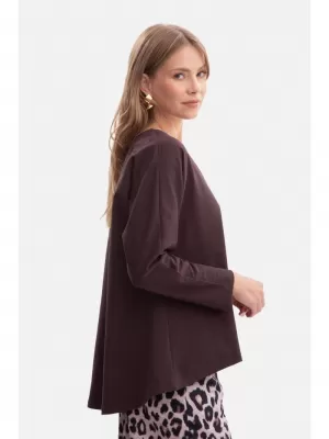 Bluza de dama BEWEAR B304 CIOCOLATA NEAGRA