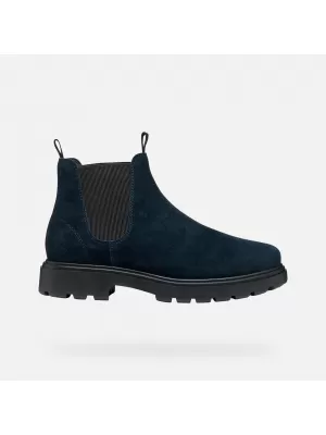 Pantofi pentru bărbați GEOX SPHERICA EC7 G011182 ALBASTRU ÎNCHIS