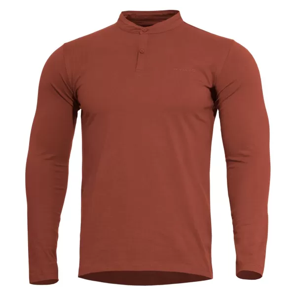  Cămaşă PENTAGON ROMEO 2.0 HENLEY SHIRT K09016 ROȘU MARO 