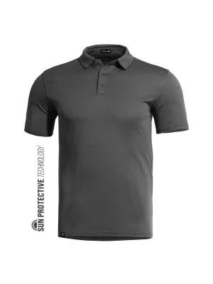 Tricou pentru bărbați cu guler PENTAGON VANQUISH POLO SHIRT K09048 LUP/GRI
