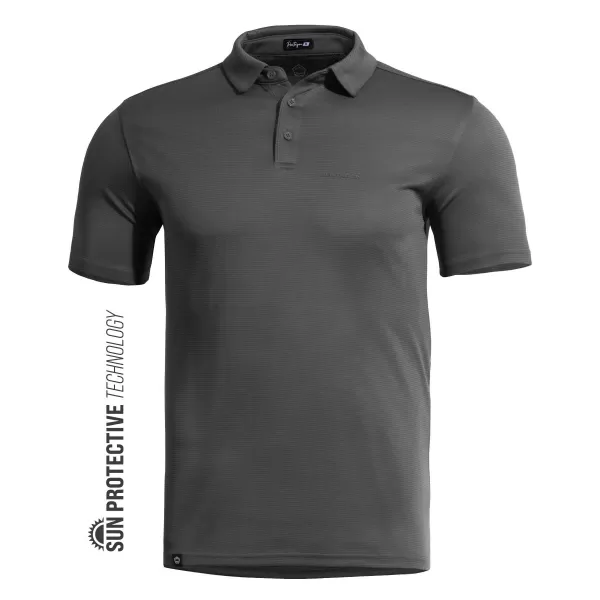  Tricou pentru bărbați cu guler PENTAGON VANQUISH POLO SHIRT K09048 LUP/GRI 
