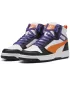 Pantofi pentru bebeluși PUMA REBOUND V6 MID JR 39383134 PUMA ALB/PORTOCALIU/NEGRU