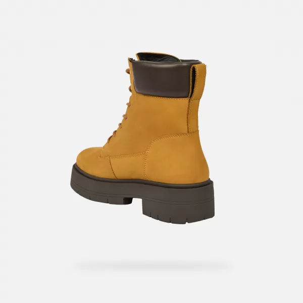 Pantofi de dama GEOX SPHERICA EC7 G009696 CHIHLIMBAR 