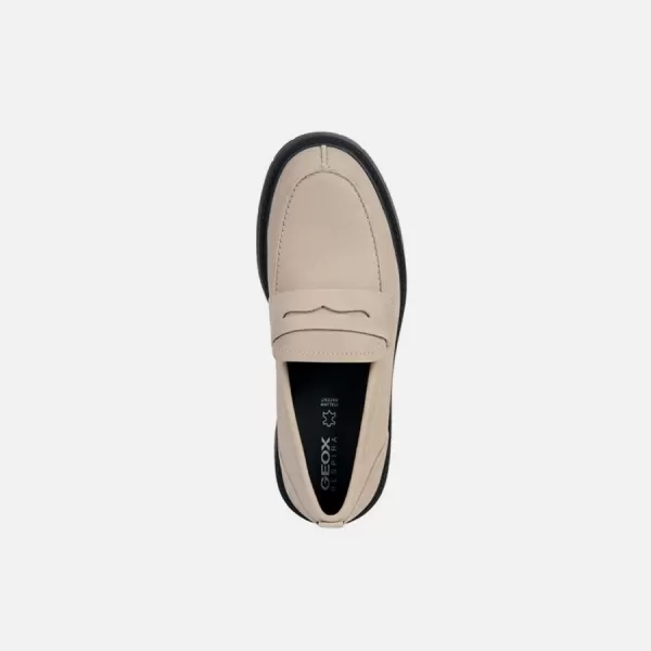  Mocasini de dama GEOX SPHERICA EC7 BEJ 