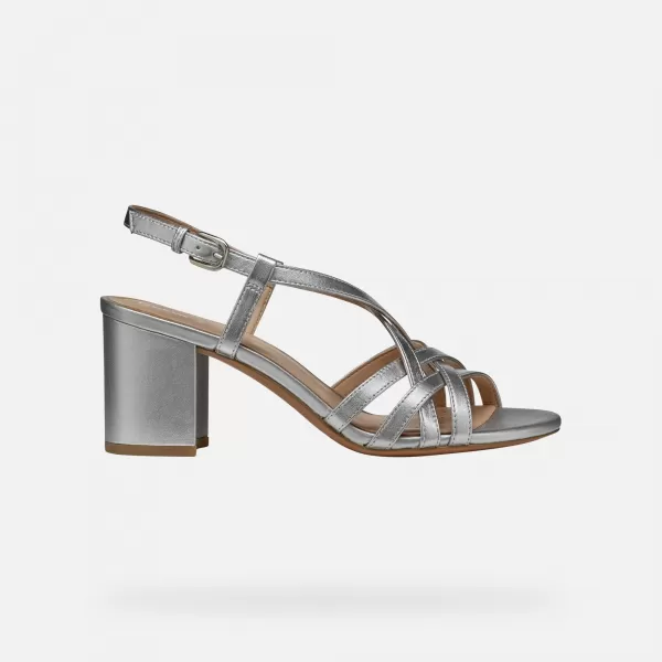  Sandale de dama GEOX VIRNILISA 65 S ARGINT 