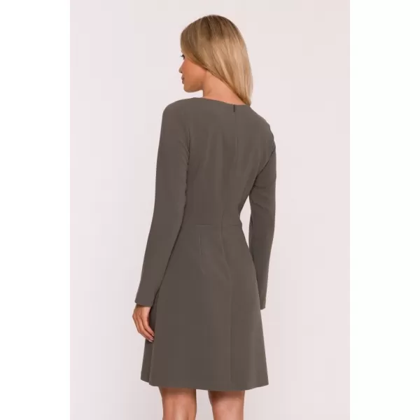  Rochie STYLOVE S419 KAKI 
