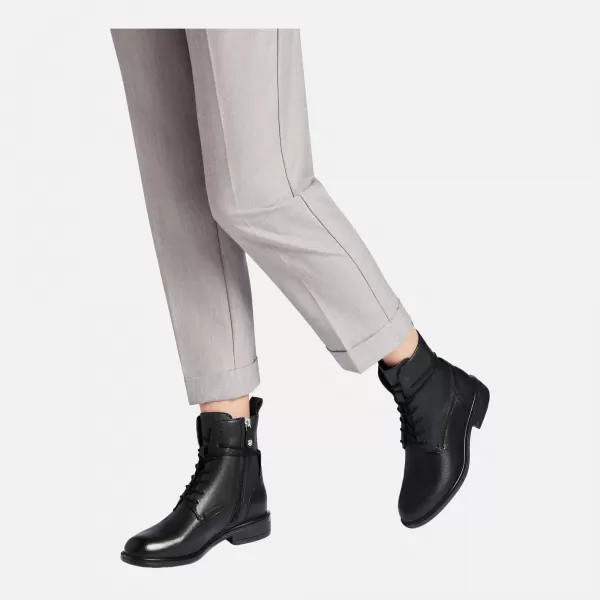  Botine de dama GEOX CATRIA NEGRU 