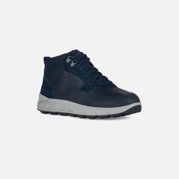 Botine pentru bărbați GEOX SPHERICA 4X4 B ABX G008015 ALBASTRU ÎNCHIS 