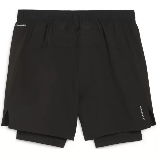  Pantaloni scurţi PUMA RUN VELCTY ULTRWVE 2IN1 SHRT 52499401 PUMA NEGRU 